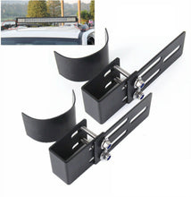 Load image into Gallery viewer, 2x Car Roof Rack Light Bracket Holder Bumper Mounting Kit for LED Work Light Bar