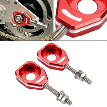 Load image into Gallery viewer, Motorcycle Rear Chain Adjuster Tensioner Red For HONADA All CRF110 2013-2023 ST