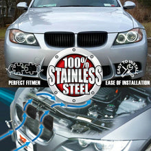 Load image into Gallery viewer, Black Air Scoop for Ram Air Cold Air Intake for BMW 3-Ser E84 E90 E93 E91 E92 ST