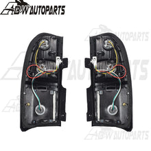 Load image into Gallery viewer, Black Smoked Pair LED Tail lights Fits Toyota Prado 90 Series 1999-2002 LH&amp;RH