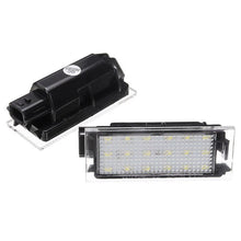 Load image into Gallery viewer, 2X LED Number License Plate Light For Renault Twingo Master Clio Megane Lagane S
