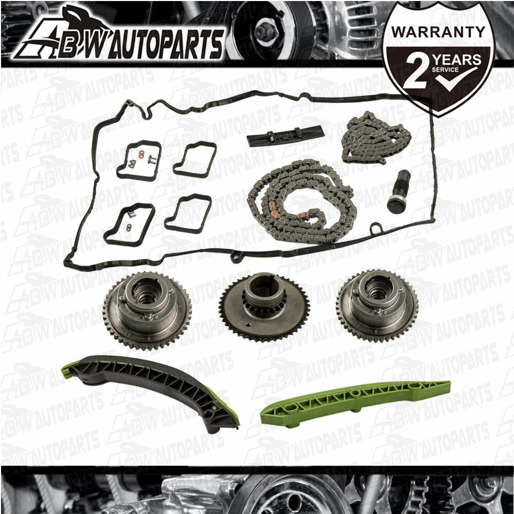 TIMING CHAIN KIT CAM GEARS FOR MERCEDES M271 W204 C180 C200 C250 Turbocharged