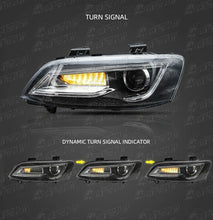 Load image into Gallery viewer, Fit Holden VE Commodore Series 1 &amp; 2 LED DRL Headlights Sequential Indicator