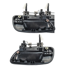 Load image into Gallery viewer, Door Handle Outer for Hyundai Elantra XD 00-06 Set of 2 Black REAR LEFT+RIGHT