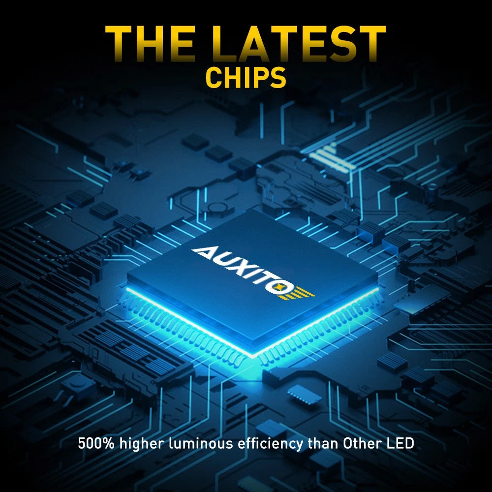 Canbus LED Headlight Globes Bulb Beam Hi/ 6500K Low HB3 Fanless 9005 60W 32000LM