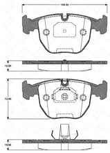 Load image into Gallery viewer, Front Brake Pads and Disc Rotors Sets incl Sensor for BMW X5 E53 3.0 4.4 00-06