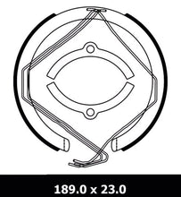 Load image into Gallery viewer, 1 x Rear Handbrake shoe for Holden Commodore VE including SSV V6 V8 2006-on