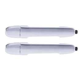 2pc Rear Left & Right Outer Door Handle Chr. For Toyota Camry Kluger RAV4 Hilux