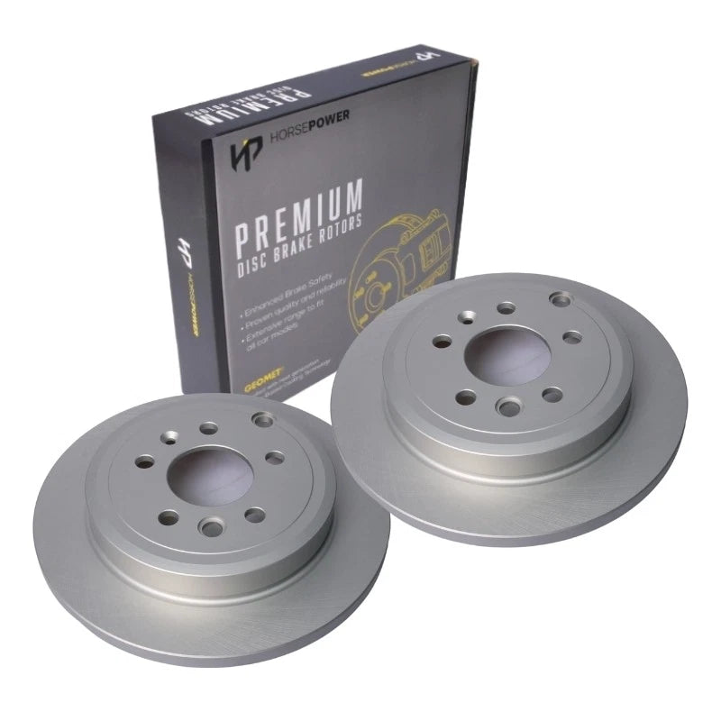 2x Rear Brake Disc Rotors for Ford FALCON BA BF FG 2002-16 including UTE 303mm