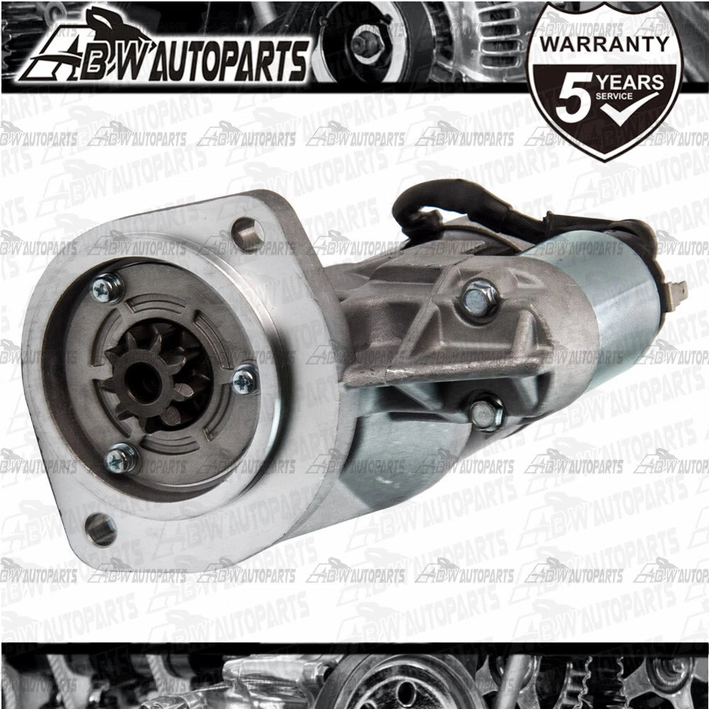 Starter Motor for Nissan Navara D21 D22 DIESEL TD25 2.5L TD27 2.7L 3.0L ZD30DDT