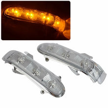 Load image into Gallery viewer, 1Pair Rearview Mirror LED Turn Signal Indicator Light Blinker For Benz W220 W215