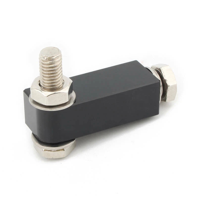 Black CNC Headlight Mount Bracket Block for Harley Softail Dyna Breakout Glide S