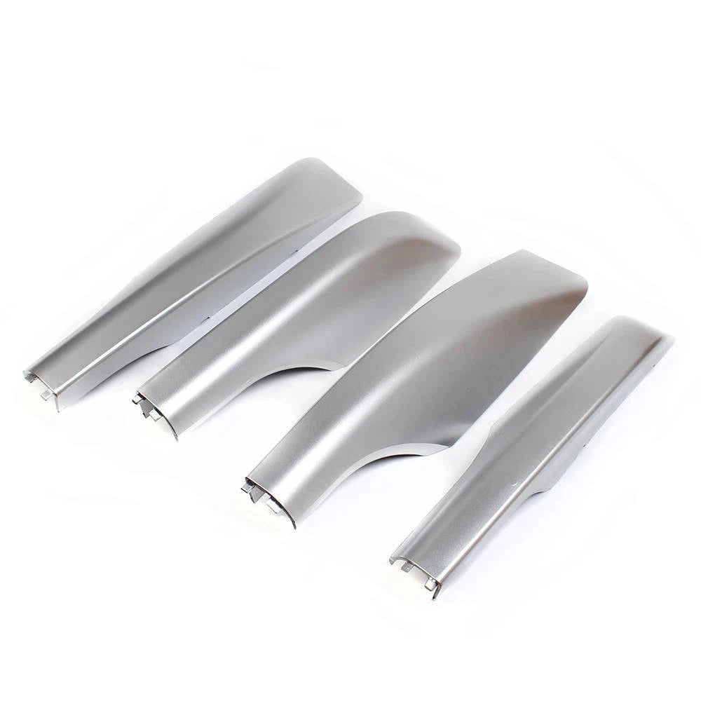 4X Silver Roof Rack Rail End Cover For Toyota for Landcruiser LC200 2008-2021 ST