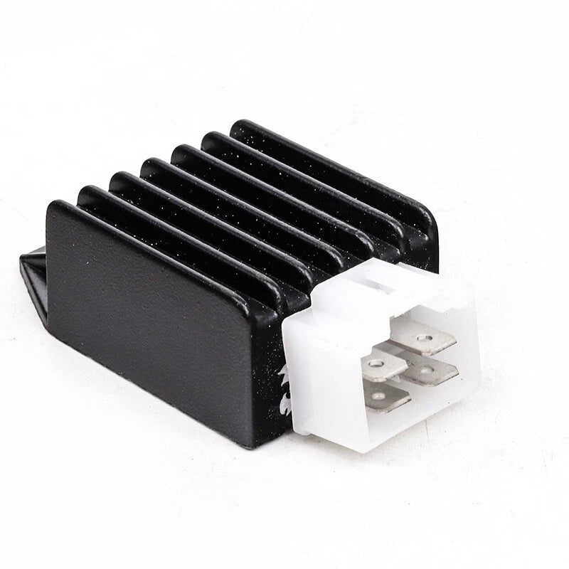 Black Rectifier Regulator 12V 4 Pin 2-Stroke for CPI Keeway AGM Baotian Benzhou