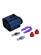 Load image into Gallery viewer, 2 Pins Connector Plugs fits Volkswagen Audi 1J0973752