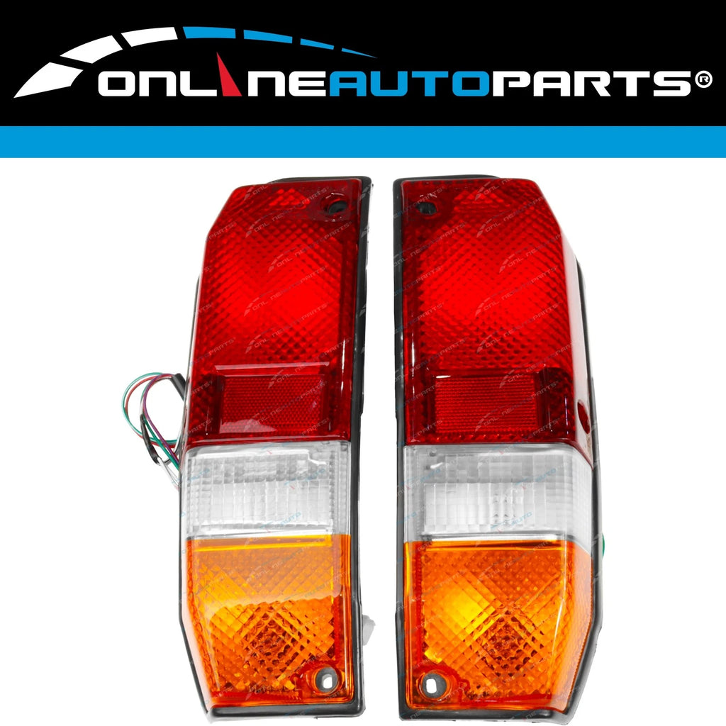 LH+RH Tail Lights for Toyota Landcruiser 70/75 Series Troopy 1985-1999 L+R Set