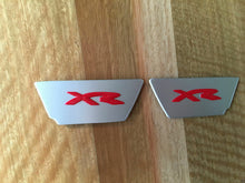 Load image into Gallery viewer, *XR INTERIOR DOOR HANDLE INSERT BADGE FOR FORD FG FALCON XR6/XR8 SEDAN/UTE RED