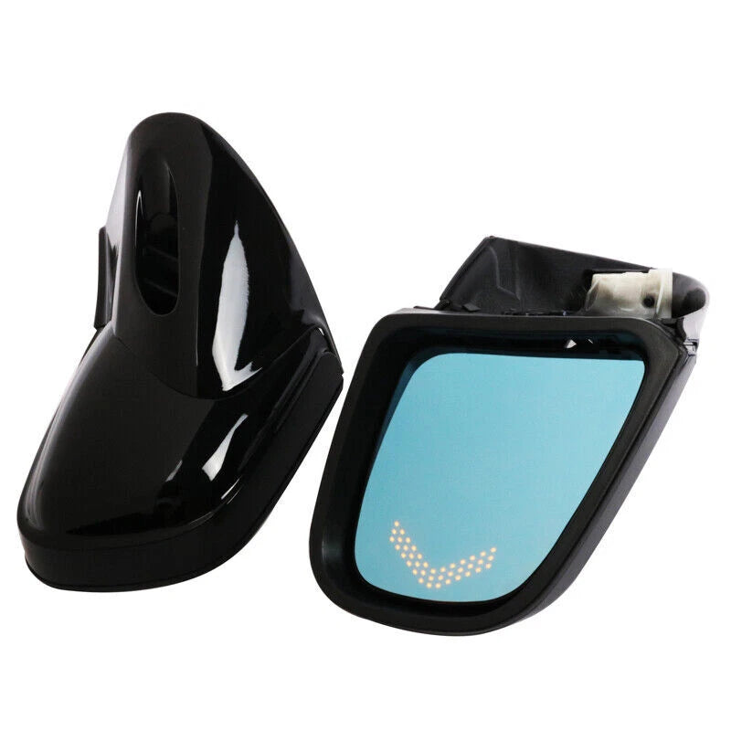 Motor LED Turn Signal Rearview Side Mirror For BMW K1200 LT K1200M K1200LT 99-08