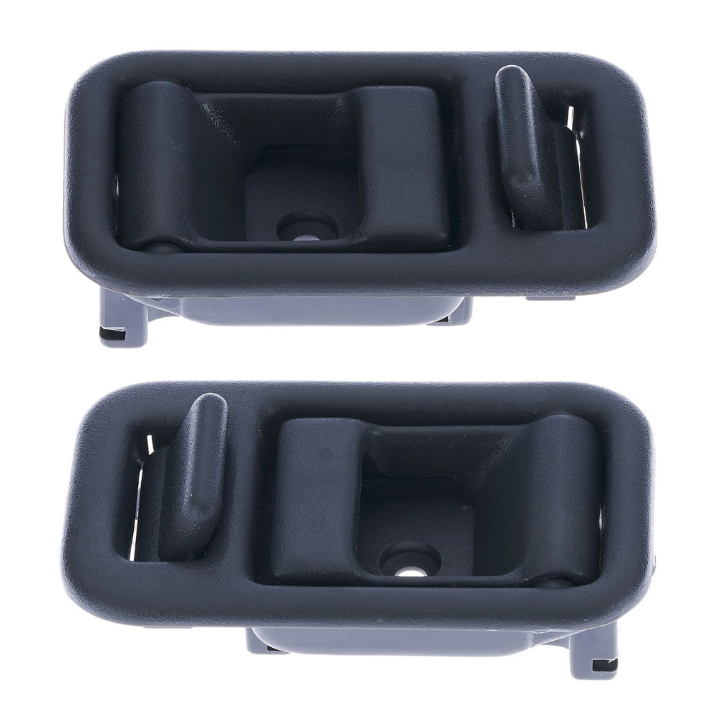 2pc Front = Rear Right & Left Inner Door Handle Gray for Suzuki Swift 89-91