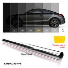 Load image into Gallery viewer, 2pcs Window Tint Film Silver Roll VLT 35% Car Home 50cmX3m Tinting Tools Anti UV