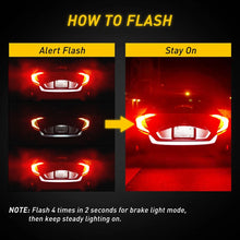 Load image into Gallery viewer, 2X T20 7443 7440 WHITE RED LED BRAKE STOP TAIL LIGHT BULBS GLOBE BRIGHT 12V AU