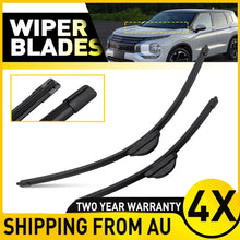 Load image into Gallery viewer, 4x Front 26" + 18" WIPER BLADE FOR Mitsubishi Outlander 2012 -21 (ZJ, ZK, ZL)