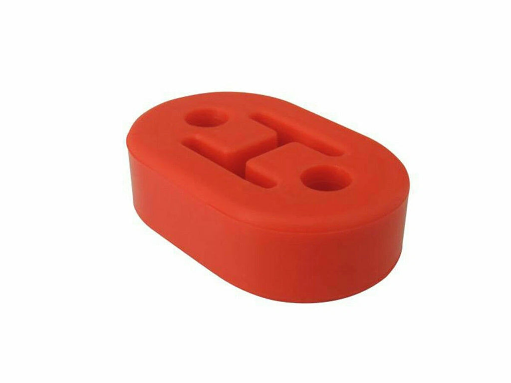 4PCS 2Holes 11.5mm Car Exhaust Rubber Mount Support Heavy duty Universal Red ST