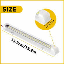 Load image into Gallery viewer, 2x Roof Interior Ceiling Light Dimmable 12V 24V Led Cool RV Natural White 108SMD