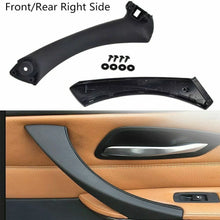 Load image into Gallery viewer, For BMW 3 Series E90 320i 320d Inner Right Door Handle Black Pull Cover &amp;Bracket