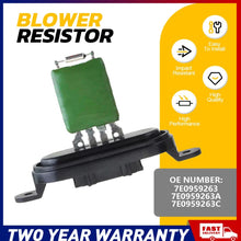 Load image into Gallery viewer, Heater Blower Motor Fan Resistor for VW Amarok Touareg Transporter 2003-2022 AU