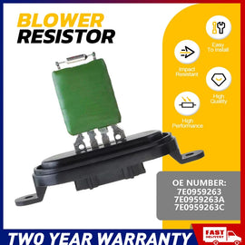 Heater Blower Motor Fan Resistor for VW Amarok Touareg Transporter 2003-2022 AU