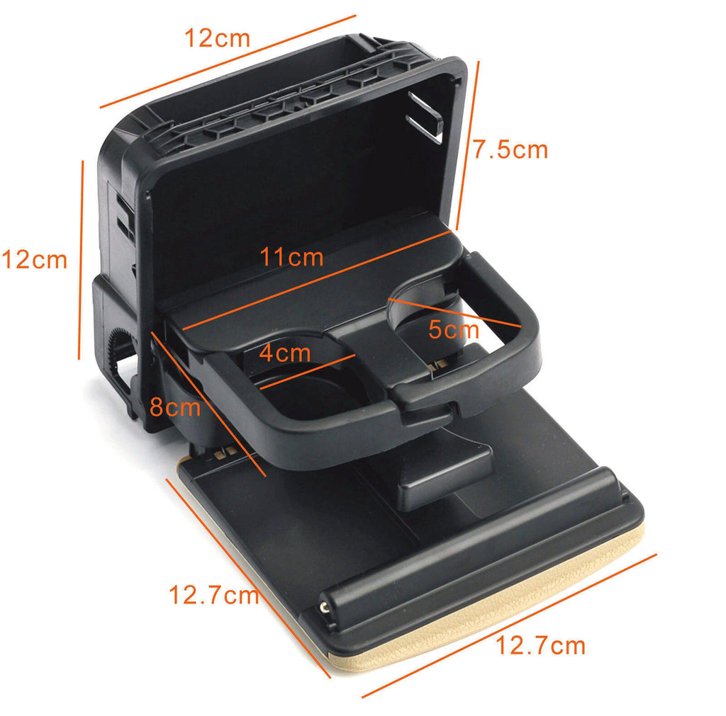 Rear Central Armrest Cup Holder For Jetta MK5 2005-2010 For Golf MK5 2006-2011 S