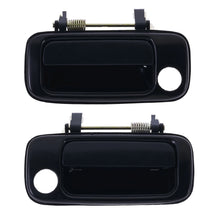 Load image into Gallery viewer, 2pc Front Left &amp; Right Outer Door Handle Black For Toyota Landcruiser J80 90-98