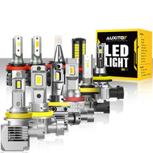 Load image into Gallery viewer, AUXITO 2x H11 LED Headlight Globe Bulbs Kit H/Low Beam White Amber 1:1 Plug&amp;Play