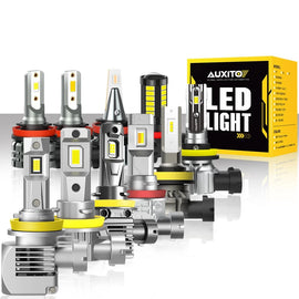 AUXITO 2x H11 LED Headlight Globe Bulbs Kit H/Low Beam White Amber 1:1 Plug&Play