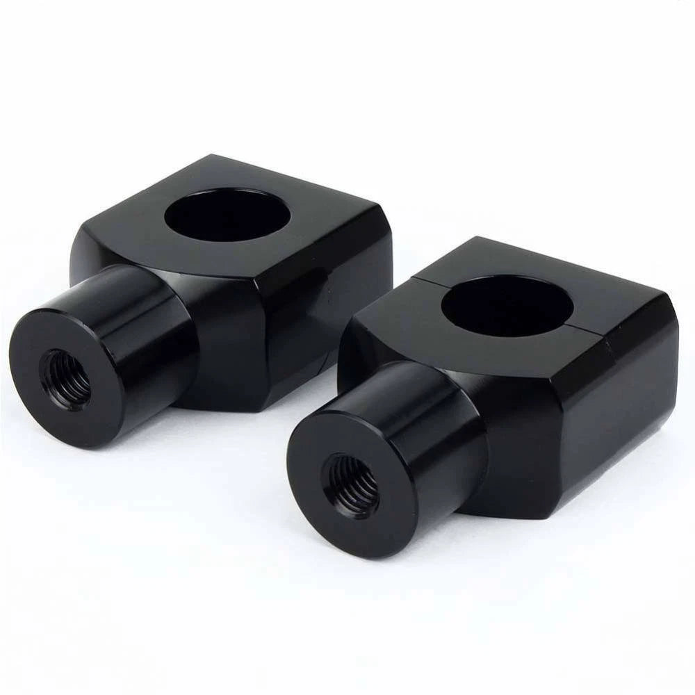 1 Pair 1" 25mm Motorcycle Handlebar Riser Clamp For Harley for Sportster Softail