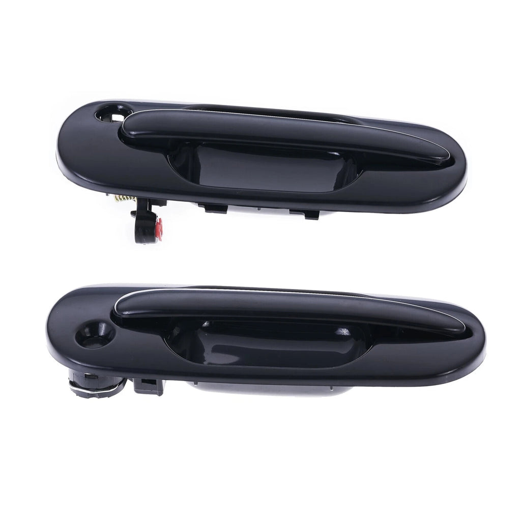 Door Handle Outer for Honda CR-V RD 97-01 Set of 2 Black FRONT LEFT+RIGHT