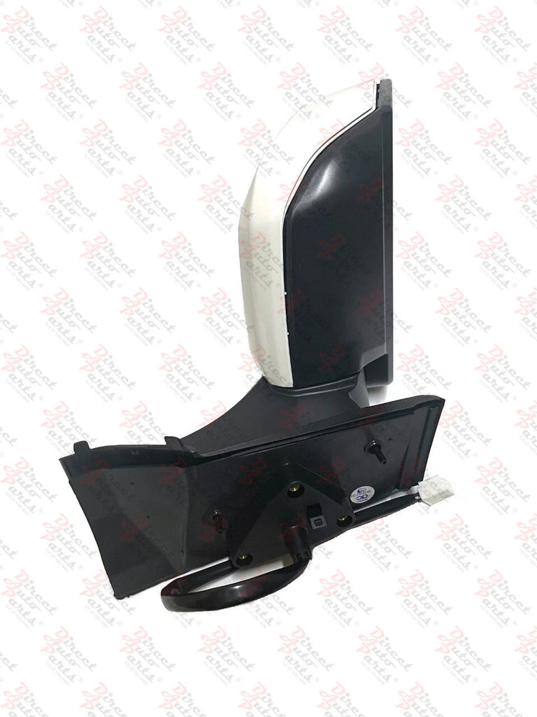 DOOR MIRROR (SINGLE GLASS HEATED FOLDING - WHITE) fit TOYOTA HIACE 2019 - RIGHT