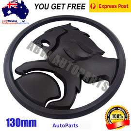 Holden Commodore VE VF SS SV6 Matte Black Lion Badge Front Grille - SIZE: 130MM