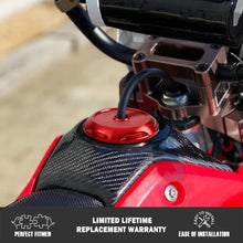 Load image into Gallery viewer, Anodized Red CNC BILLET Aluminum Gas Cap For Honda CRF110F CRF125 2019-2013 ST