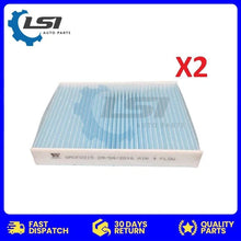 Load image into Gallery viewer, 2x Wesfil Cabin Air Pollen Filters WACF0215