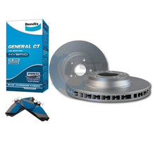 Load image into Gallery viewer, Front Bendix Brake Pads and Disc Rotors Set for Ford Fiesta WT 1.6 LX CL 10-13