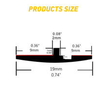 Load image into Gallery viewer, 3M Rubber Car Roof Edge Strip Windscreen Sunroof Trim Water Seal Dustproof AU