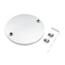 Load image into Gallery viewer, Ignition Timing Points Cover 2 Holes for Harley Big Twin 70-99 Sportster Chrome