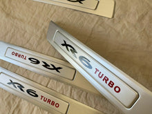 Load image into Gallery viewer, XR6 TURBO DOOR SEAL SCUFF PLATE SET SUITS FORD FG SERIES, FRONT AND REAR SET