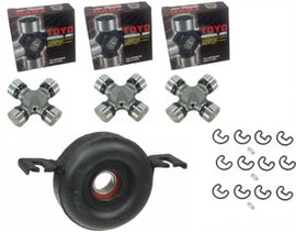 Centre Bearing+Universal Joints for Ford Courier PE PG PH 4WD Rear Shaft