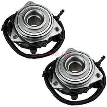 Load image into Gallery viewer, Pair of front wheel bearing hub assemblies with 1120mm ABS cords for Jeep Wrangler JK JL