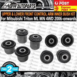 FOR Mitsubishi Triton ML MN 4WD Front Control Arm Upper & Lower Inner Bush Kit