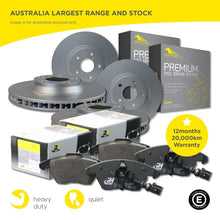 Load image into Gallery viewer, Front and Rear Brake Pads and Rotors Full set for BMW 116 118i E87 07-11 284mm