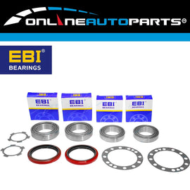 2 Front Wheel Bearing Kits for Hilux Pickup Surf 4Runner 1988-05 IFS Models